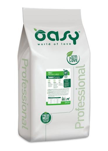 OASY - Adult, all breed (monoprotein), rabbit, 18kg