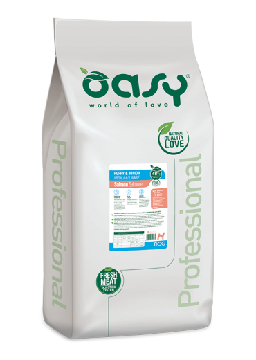 OASY - Adult, all breed (monoprotein), salmon, 18kg