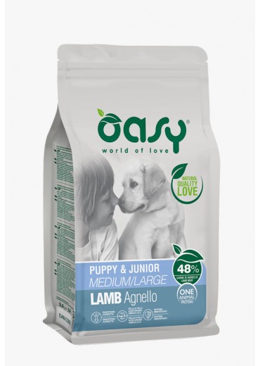 OASY - Puppy, all breed, lamb, 12kg